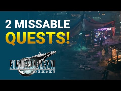 Final Fantasy 7 Remake: Best in the Business trophy. 2 Missable Quests. Odd Jobs 25 & 26.