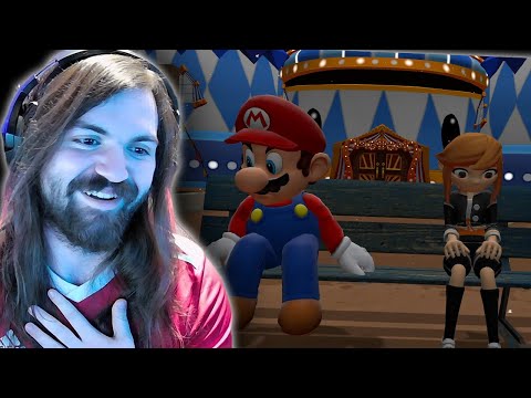 MARIO AND MEGGY HAVE A CUTE MOMENT!!! - SMG4MM: Mario & Meggy's Christmas Clash