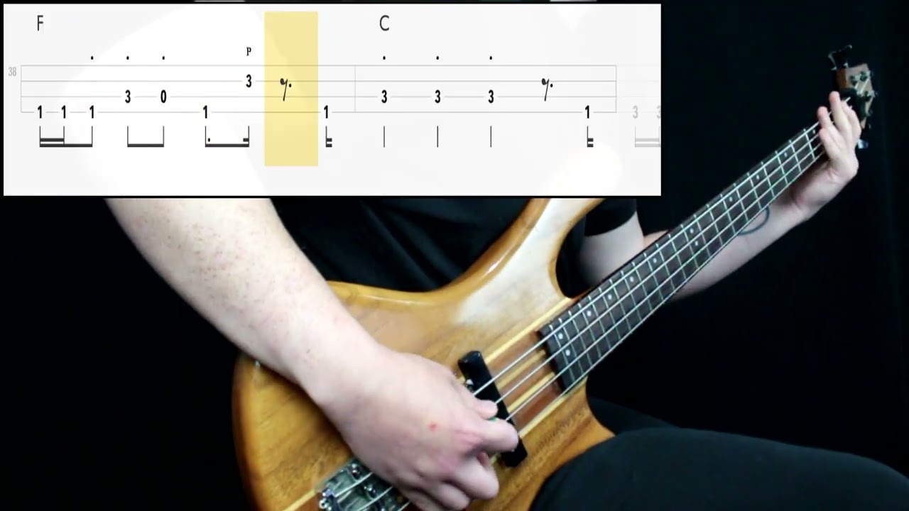 Chappell Roan - After Midnight (Bass Only) (Play Along Tabs In Video)