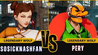 FF:CotW 🐺 SOSICKNASHFAN (Chun-Li) vs PERY (Mr.Karate)⭐Replay Match - FATAL FURY: CotW - 6/26