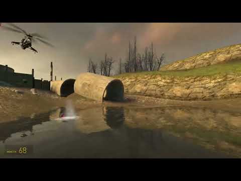 Water Hazard | Half-Life 2 Walkthrough Gameplay | Chapter #4