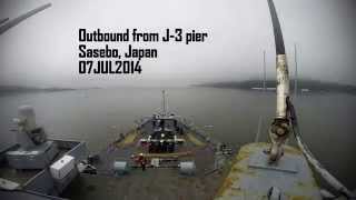 preview picture of video 'Outbound Sasebo 07JUL2014'