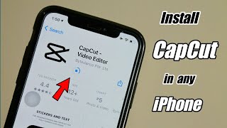 How to Download CapCut app in any iPhone   Fix Cap
