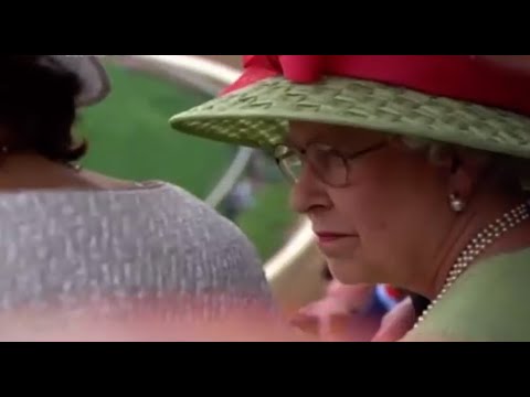 The Queen visits the 2007 Kentucky Derby at Churchill Downs