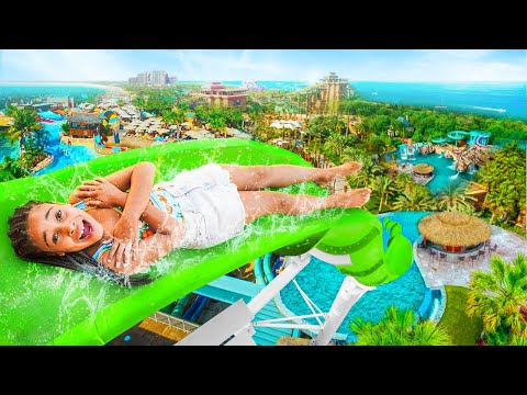 The Most INSANE WATERPARK! (World's Biggest Waterslide)
