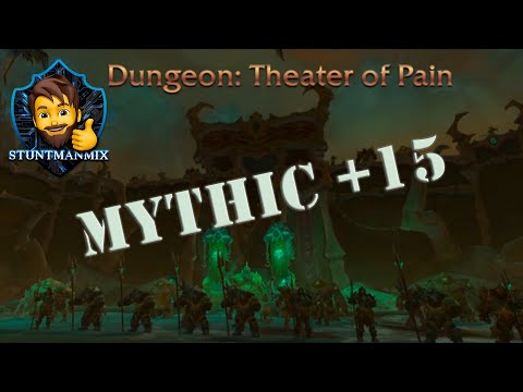 Theatre of Pain Mythic+ 15 | War Prot PoV | PuG