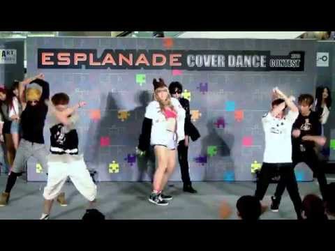 140517 HyunA Project cover HyunA - Intro + Ice Cream @Esplanade Cover Dance Contest (Audition)