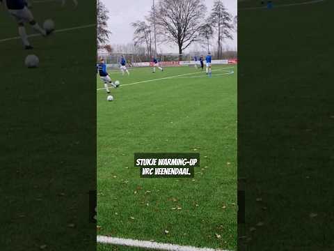 Stukje warming-up vv VRC Veenendaal | #football #voetbal #warmingup #holidayswithshorts #shorts #fyp