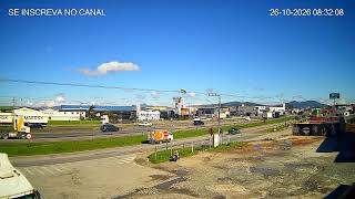 BR 101 - SENTIDO NORTE COM SOM - BORRACHARIA 101 - ITAJAI AO VIVO live webcam