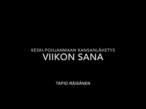 Viikon Sana, viikko 2