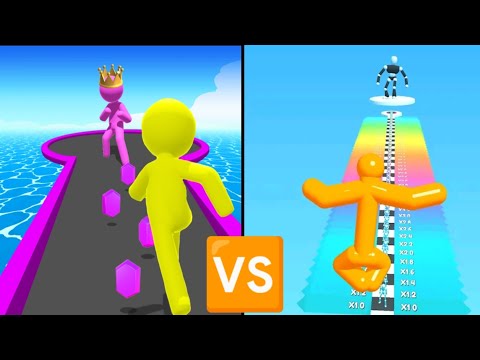 ✅ Giant Rush 🆚 Tall Man Run // Game Comparison // Gameplay All Levels