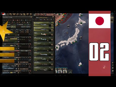 Continua l'industrializzazione - Giappone Imperiale - Hearts of Iron IV - Gameplay [ITA]