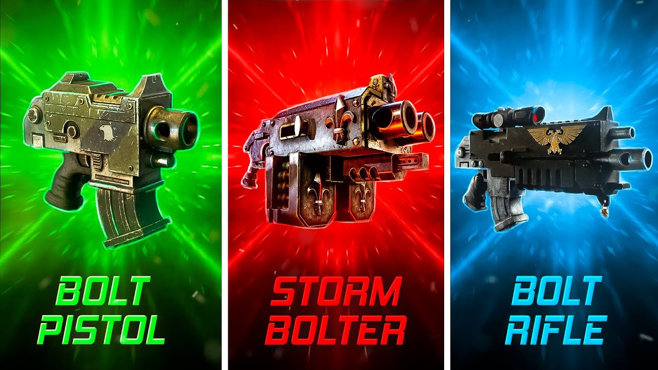 EVERY SINGLE Boltgun Type/Variant Explained!