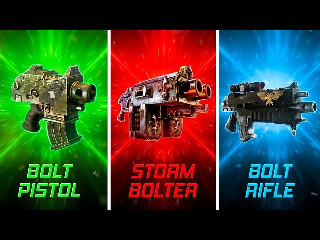 EVERY SINGLE Boltgun Type/Variant Explained!
