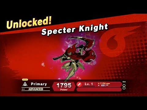 Super Smash Bros. Ultimate | World of Light (Hard): Specter Knight (No Spirits/Skills)