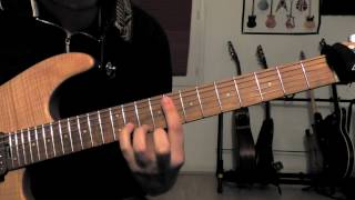 Eric Johnson - Cliffs of Dover : intro Chord cover w/tab (Live from Austin)