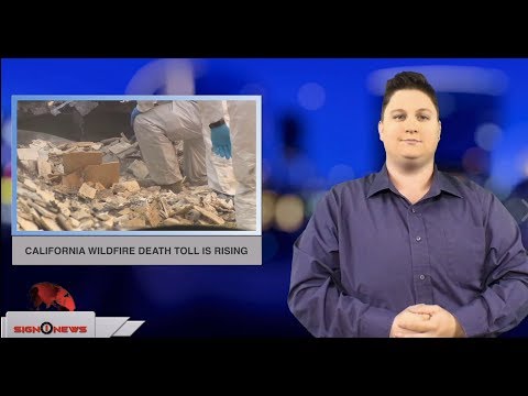 California wildfire death toll is rising (ASL - 11.16.18)