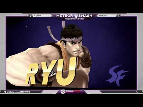 Meteor Smash Monthly (July 2017) Singles - YaBoiCloud vs Kresent (Winner's Bracket)