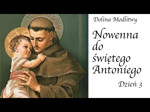 Nowenna do św. Antoniego, dzień 3, napisy