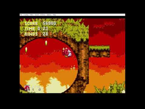 Angel island zone in 2:02 IGT Knuckles's speedrun #8 - S3&K (PC)