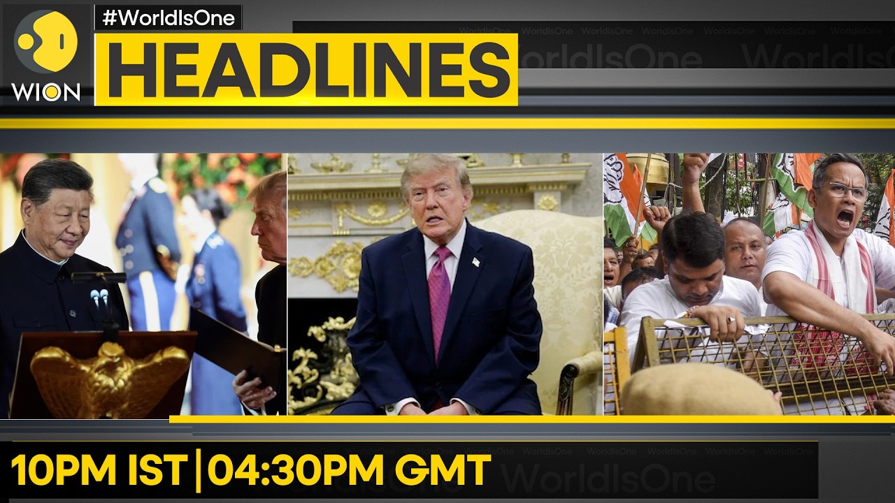 Trump Takes Xi Jinping To National Archives | Trump: Discussed Iran War With Xi | WION Headlines