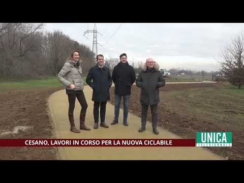 Cesano Maderno, lavori in corso per la nuova pista ciclabile
