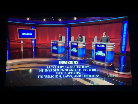 Final Jeopardy, $100,000 MARK - Stephen Webb Day 4 (3/10/23)