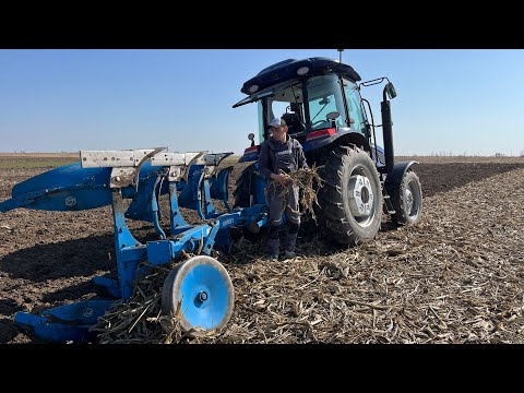 Перша оранка ДТЗ 1104 / LEMKEN OPAL 110! Запчастини до СГ техніки!