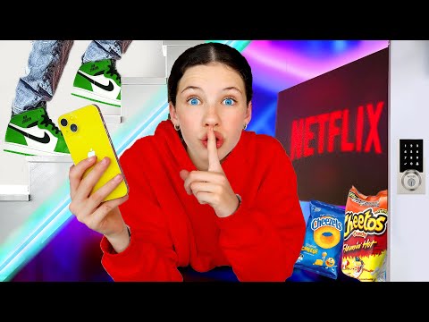 I built a SECRET ROOM to hide from my Brother! 🤫