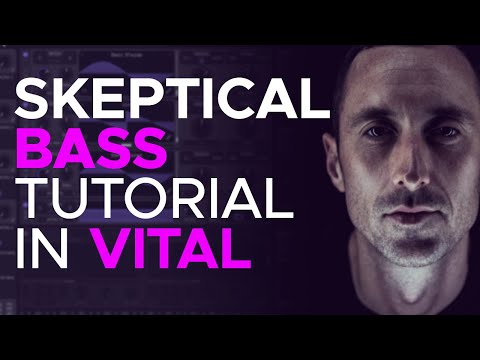 Video: how to make deep basses like Skeptical Desire in Vital, DNB Academy recreation tutorial