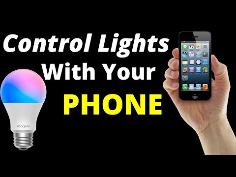 Easily Control Your Lights with Your Phone