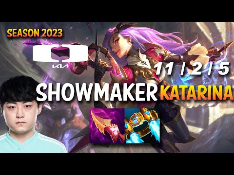 DK Showmaker KATARINA vs ZOE Mid - KR Ranked