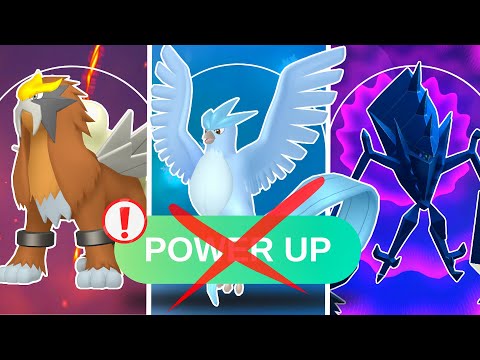 18 Legendary Pokemon You Should NEVER Power Up!