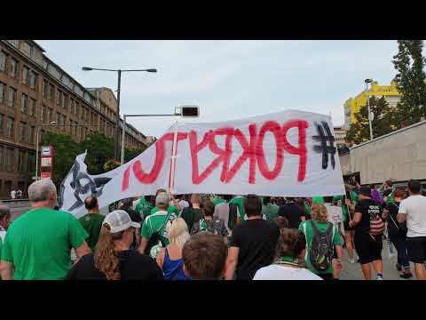 "Křičíme z plných plic" v pochodu na derby