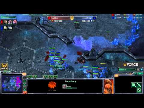 StarCraft 2 - IdrA [Z] vs Minigun [P] - Commentary