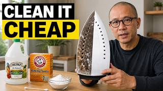 How to Clean a Burnt Iron with This Cheap Old-School Hack