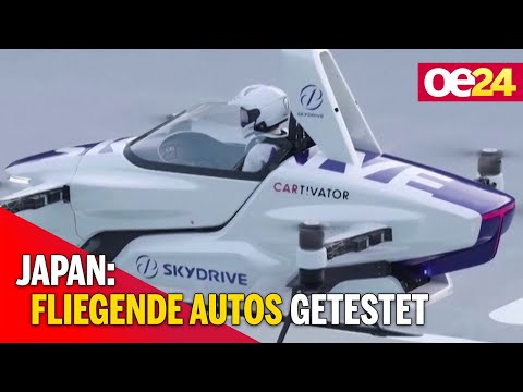 Japan: Fliegende Autos getestet