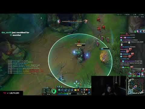 Tyler1 the greatest Thresh on the planet