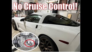 This senor killed my cruise control! - C6 Corvette