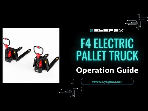 F4 Electric Pallet Truck Operation Guide