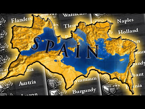 ONLY EU4 Spain Can PU Half of EUROPE By 1500