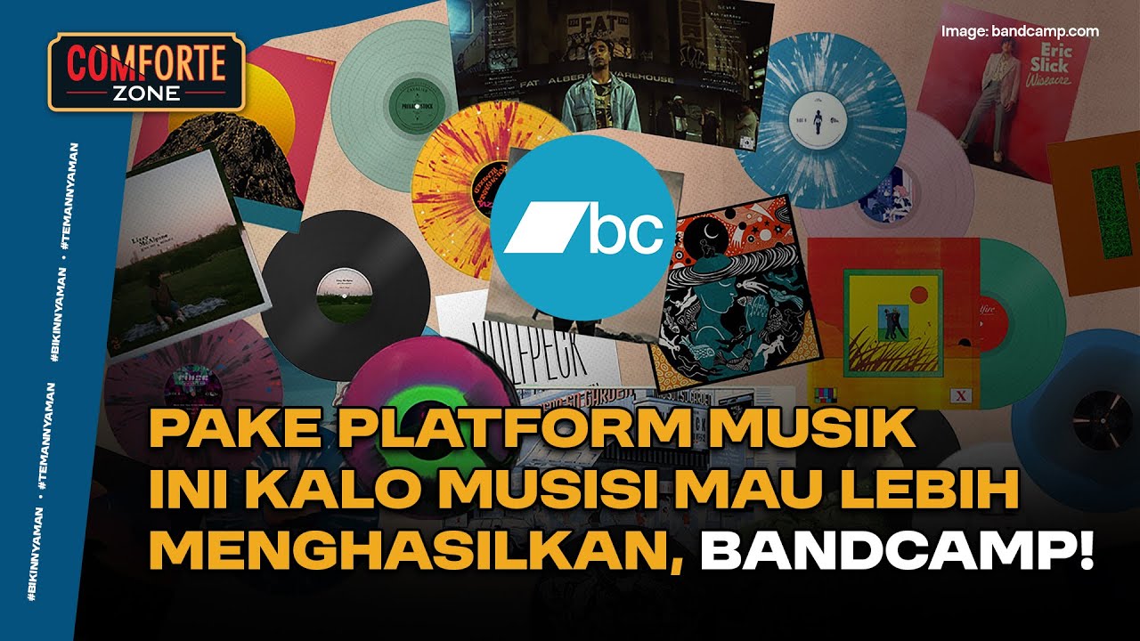 PAKE PLATFORM MUSIK INI KALO MUSISI MAU LEBIH MENGHASILKAN, BANDCAMP!