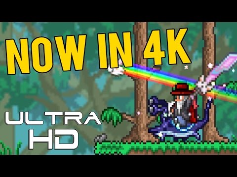 Terraria 1.3.5 looks AMAZING in this 4K Update!