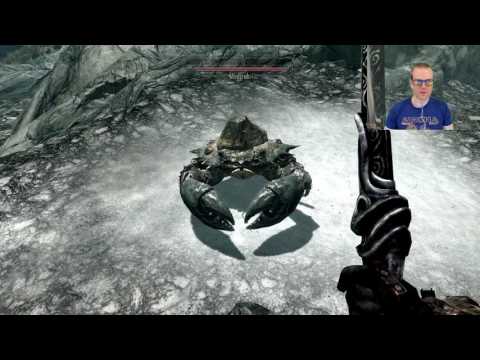 Let's Play Skyrim [Blind] 324 - Meh, Crabs