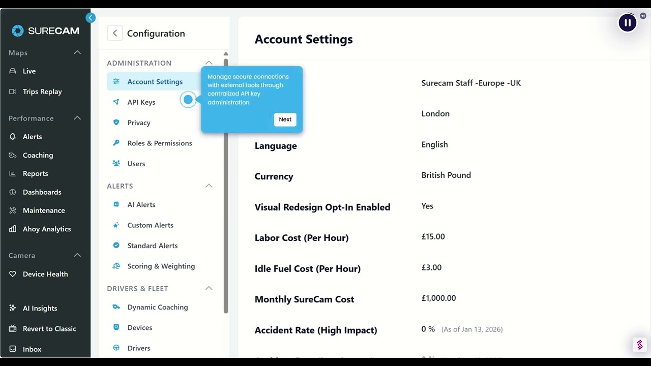 Administration Settings (US)