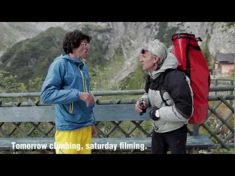 Hansjorg Auer opens a new route: Bruderliebe in Marmolada