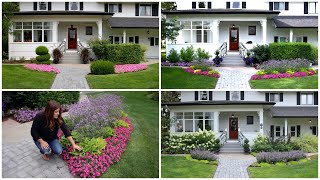 The Evolution of Our Front Flower Beds! 🌿💚// Garden Answer