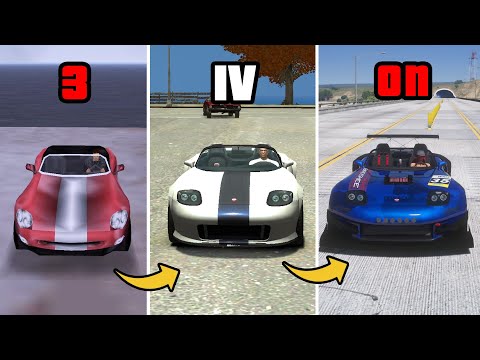 BANSHEE In GTA Games (Evolution)