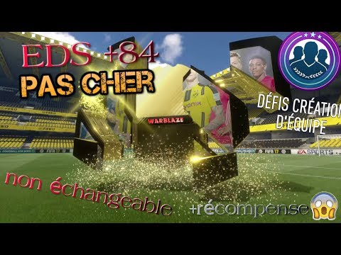 SBC EDS +84 le moins cher /cheapest (25 000 crédits)+récompense