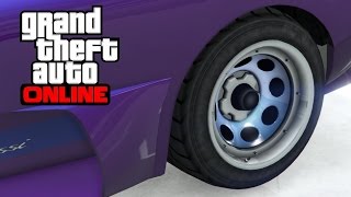 GTA 5 Online - How to Get Colored Chrome Rims